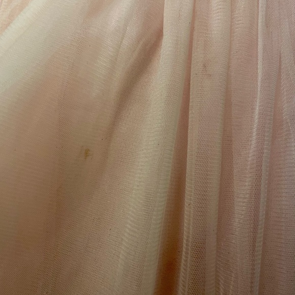 JJ’s House A-line Square Floor-Length Lace/Tulle Flower Girl Dress, size 6. - Picture 6 of 10